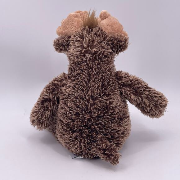 Mary Meyer 15" Moose Plush Super Soft Cuddly Stuffed Animal Brown Tan Fur - Picture 6 of 13